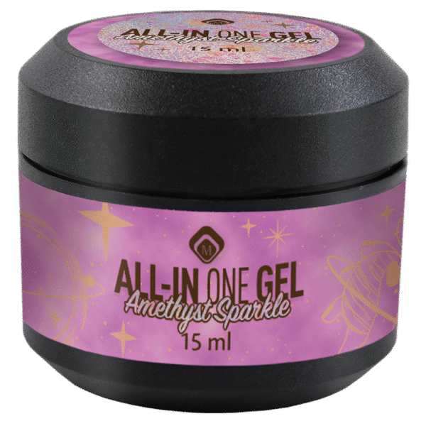 All in One Gel Amethyst Sparkle TPO Free - Afbeelding 2