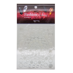 Fashion Sticker Circles Silver
