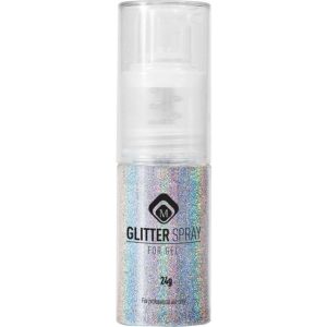 Glitterspray Hologram Silver