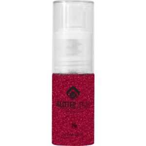 Glitterspray Red