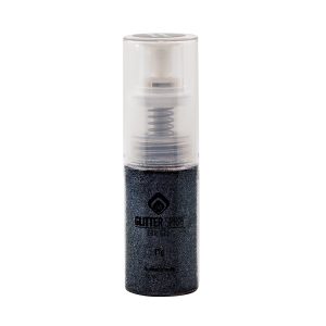 Glitter Spray Steel Black