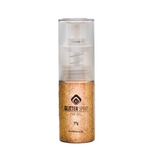 Glitter Spray Ochre Gold