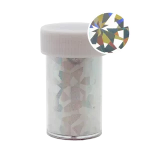 Transfer Foil Roll Holographic Silver Flakes