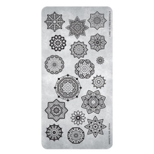 Stamping Plate 15 Free Mandala