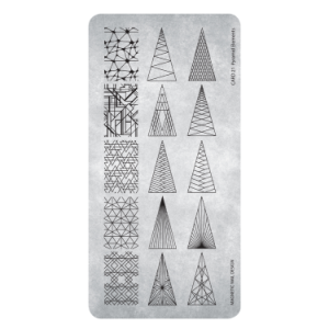 Stamping Plate 21 Pyramid Elements