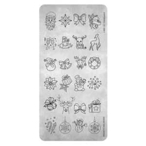 Stamping Plate 25 Christmas 3
