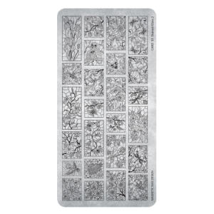 Stamping Plate 35 Stained Glass 2