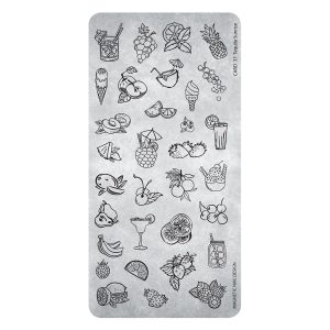 Stamping Plate 37 Teguillla Sunrise