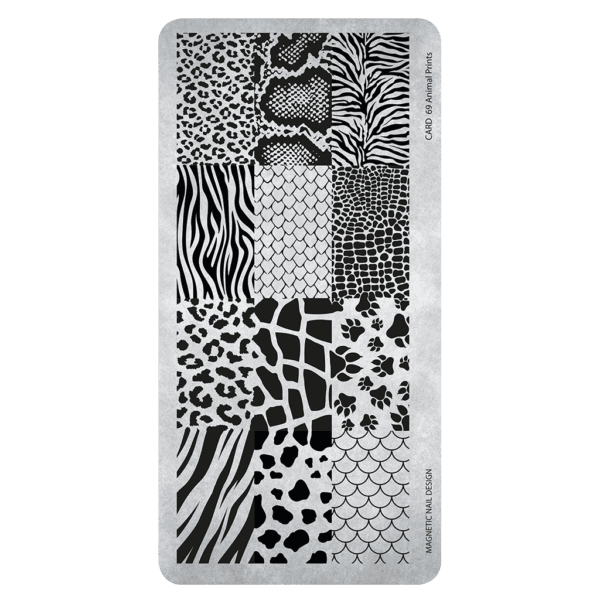 Stampingplate 69 Animal Prints