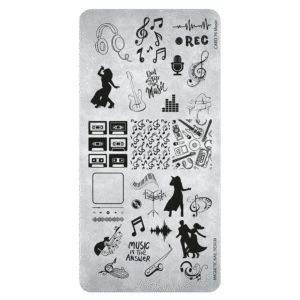 Stampingplate 76 Music