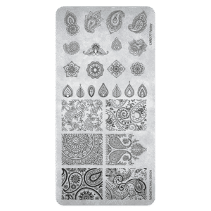 Stampingplate 77 Paisley
