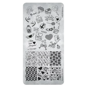 Stampingplate 80 Valentines