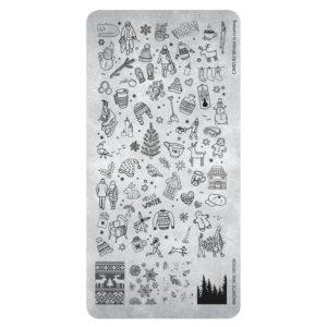Stampingplate 82 Winter is Coming