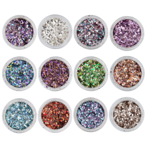 Mixed Metal Flakes 12 colors