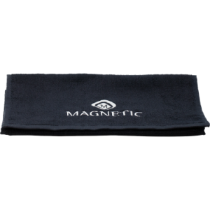Magnetic Towel 30 x 50 cm Black