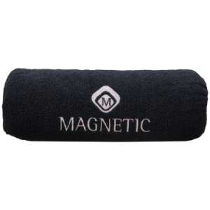 Magnetic Arm Support with 2 Black Micro Fiber Washable Covers