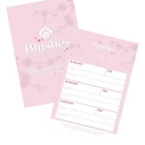 Blush Appointment Cards 50st