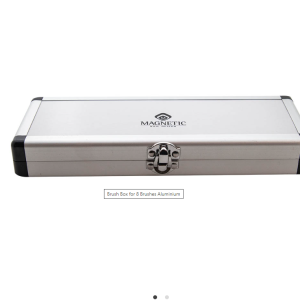 Brush Box for 8 Brushes Aluminium