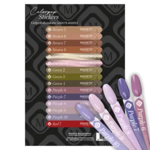 Set 15 Gelpolish Kleuren + gratis Stickervel