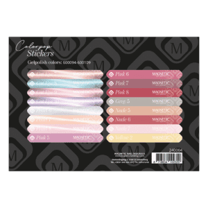 Set 15 Gelpolish Kleuren + gratis Stickervel Collectie Maart 2026