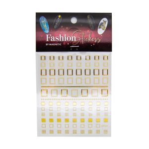 Fashion sticker square
