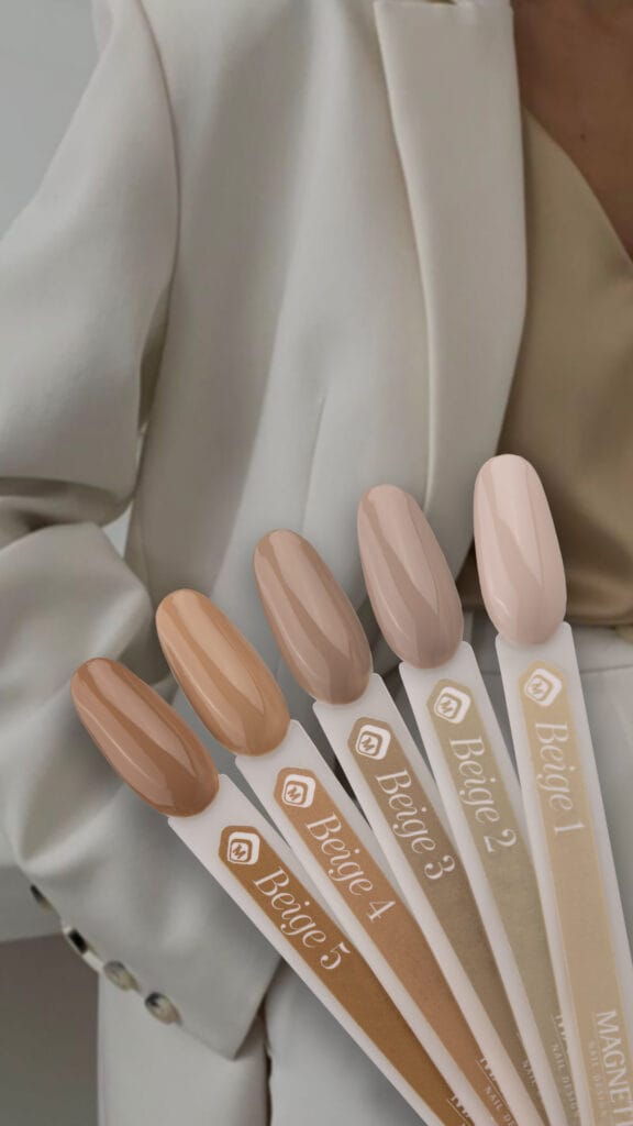 Afbeelding beige gelpolish