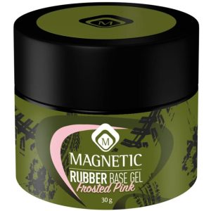 Rubber Base Pot Frosted Pink 30 gr