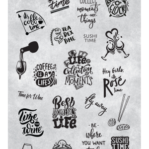 Stamping plate 50 Best Moment