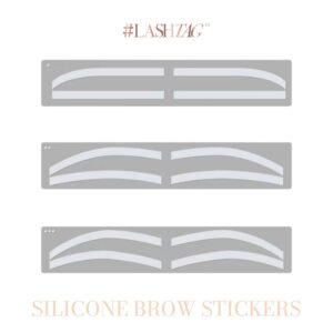 Brow Stickers Stencils Silicone