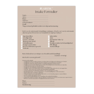 Intake Formulieren – (50 stuks)