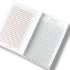 Rose All Day Premium Premade Silk Fans 4D D Krul BOX