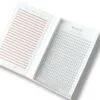 Rose All Day Premium Premade Silk Fans 4D D Krul BOX