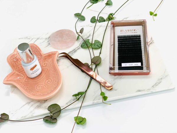 Rose Gold Luxury Mink BLACK C Krul