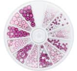 Strass Wheel Light Pink&Fuchsia 270 pcs