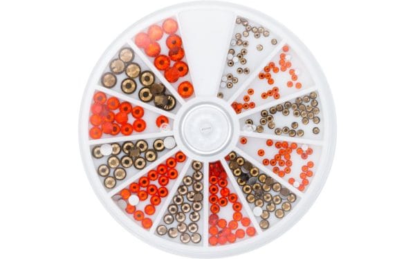 Strass Wheel Topaz&Hyacinth 270 pcs