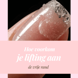 Hoe voorkom je lifting aan de vrije rand?