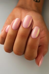 Pink Chrome Nails D Magnetic Academy