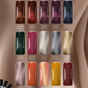 Set 15 Gelpolish Kleuren + gratis Stickervel Collectie nov 2025