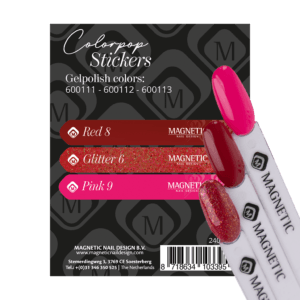 Set 3 Gelpolish Kleuren gratis Colorpop sticker